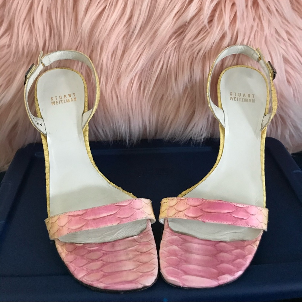 Stuart Weitzman Python Slingback - image 2